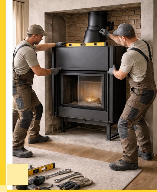 Установка каминных топок в Муравленке под ключ от 19271 р. | ЭриданМрв