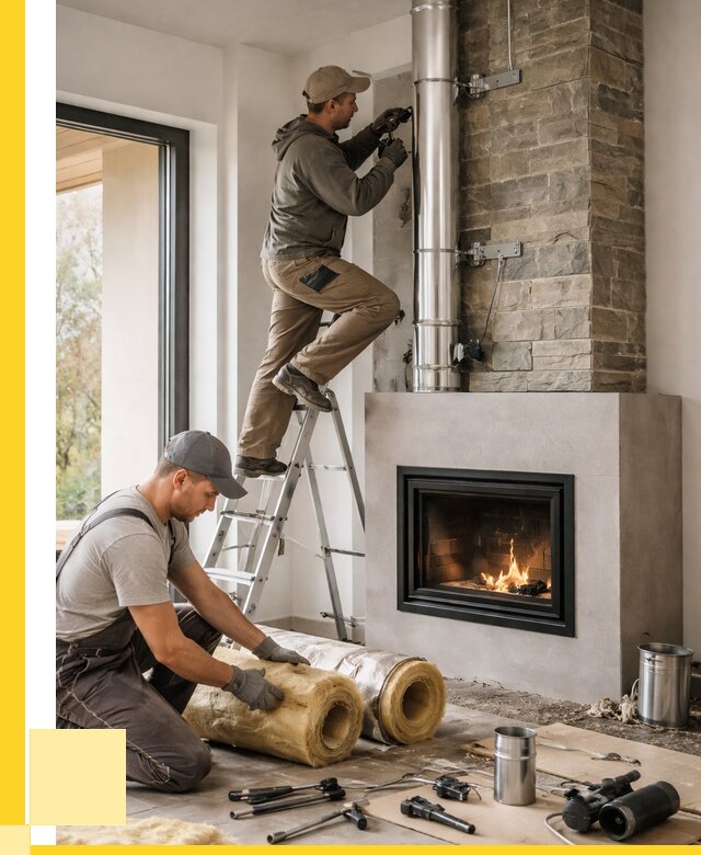 Монтаж дымоходов для каминов в Муравленке от 16059 р. ЭриданМрв