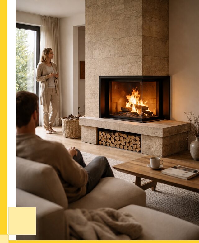 Угловые камины из кирпича установка в Муравленке от 160590 р. ЭриданМрв