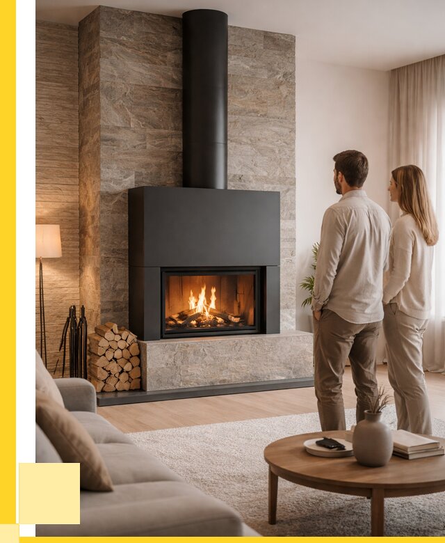 Закрытые камины под ключ в Муравленке от 128472 р., ЭриданМрв