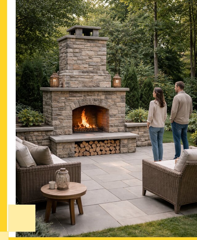 Уличные камины из кирпича в Муравленке от 160590 р. | ЭриданМрв