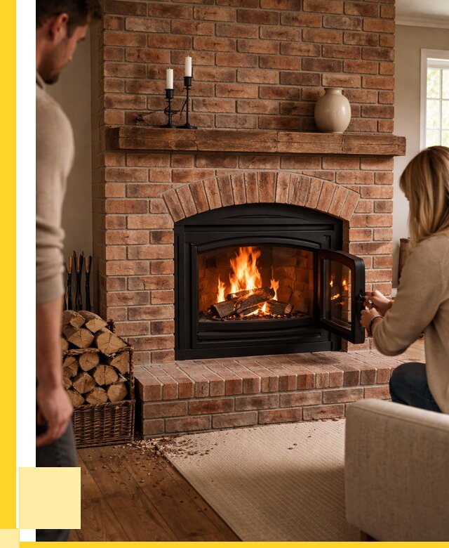 Кирпичные камины под ключ в Муравленке от 160590 р. | ЭриданМрв