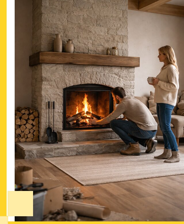 Камины для загородного дома в Муравленке от 374710 р., ЭриданМрв