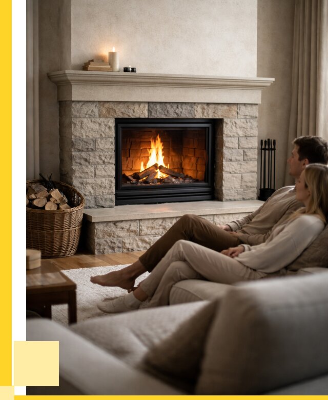 Камины в частном доме под ключ в Муравленке от 214120 р. | ЭриданМрв