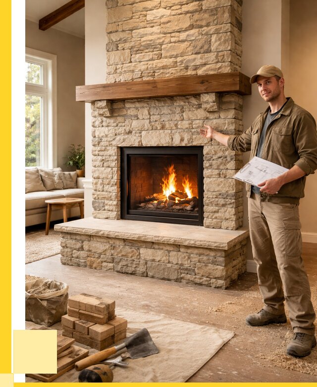 Камины под ключ в Муравленке от 192708 р. | ЭриданМрв — установка