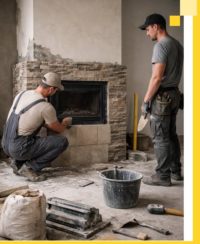 Камины под ключ в Муравленке: проект, изготовление и монтаж