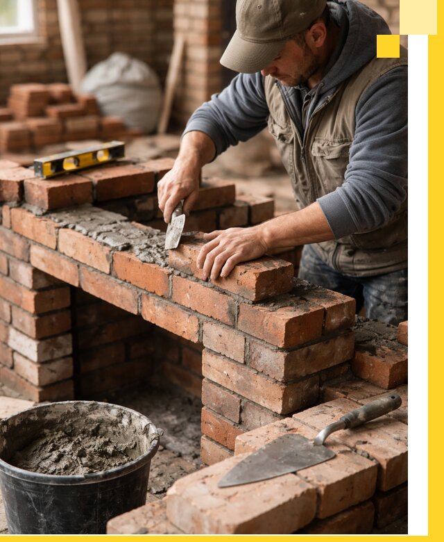 Кладка каминов под ключ в Муравленке профессиональная отделка и монтаж