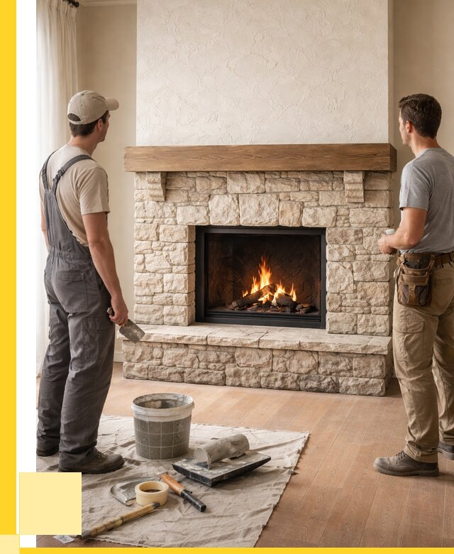 Отделка каминов в Муравленке от 6959 р. под ключ | ЭриданМрв