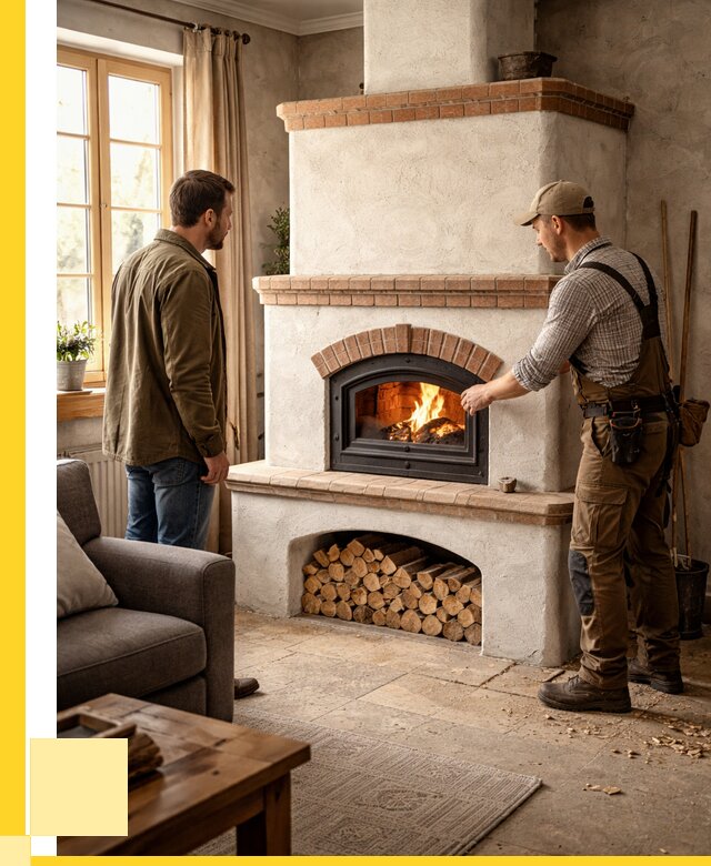 Печи камины в Муравленке: кирпичные, изразцовые от 64236 р. | ЭриданМрв