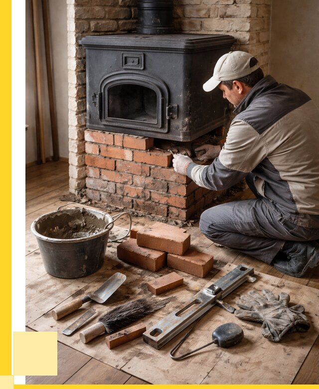 Ремонт печей в Муравленке от 12847 р., услуги печника ЭриданМрв