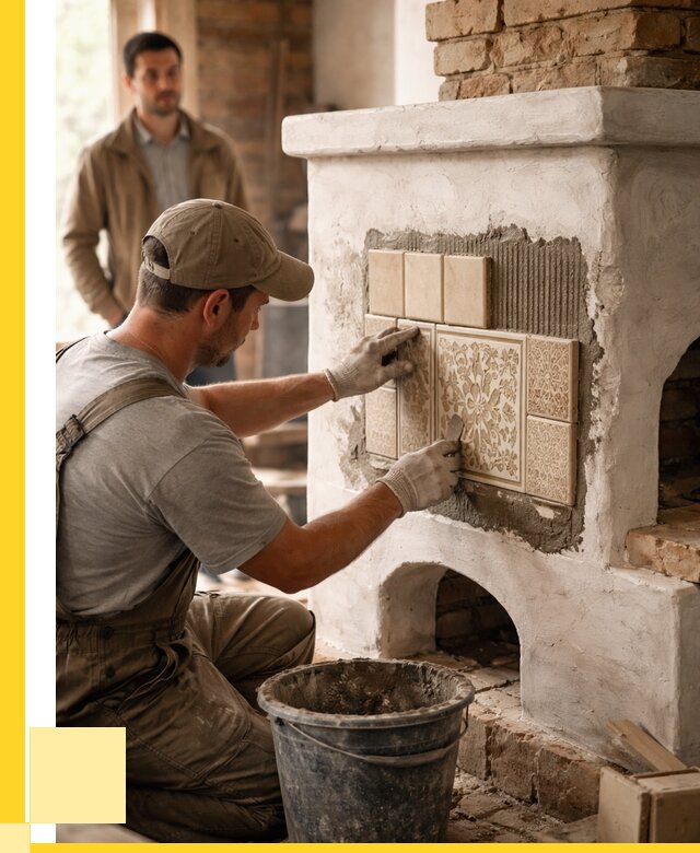 Отделка печей и банных печей в Муравленке от 37471 р. | ЭриданМрв