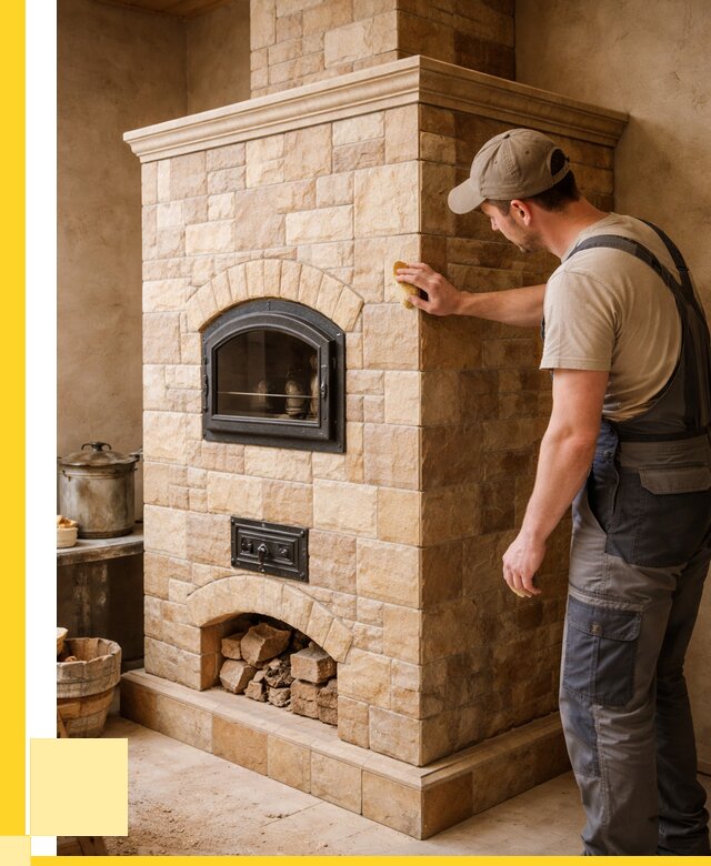 Облицовка печей в Муравленке от 4818 р. под ключ | ЭриданМрв