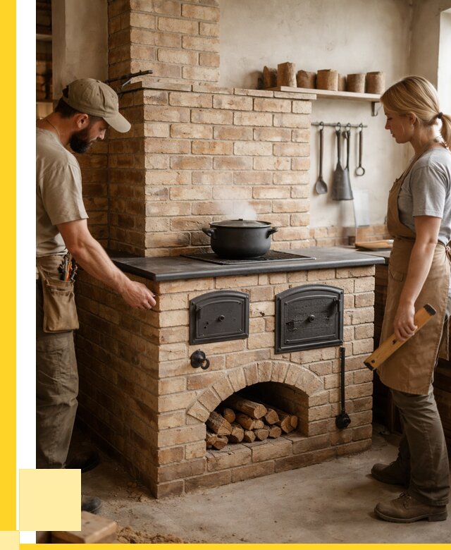 Варочно отопительные печи в Муравленке от 96354 р. | ЭриданМрв