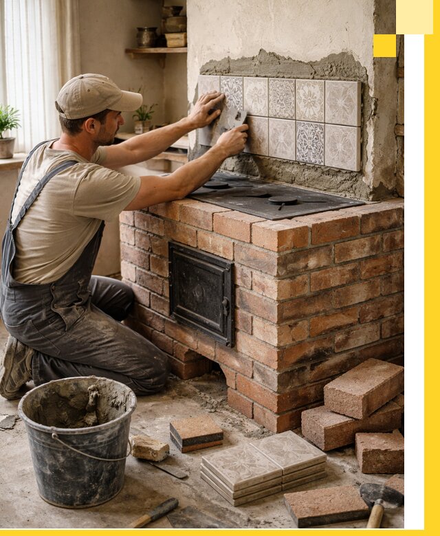 Печи с плитой на заказ монтаж гарантия и сервис в Муравленке