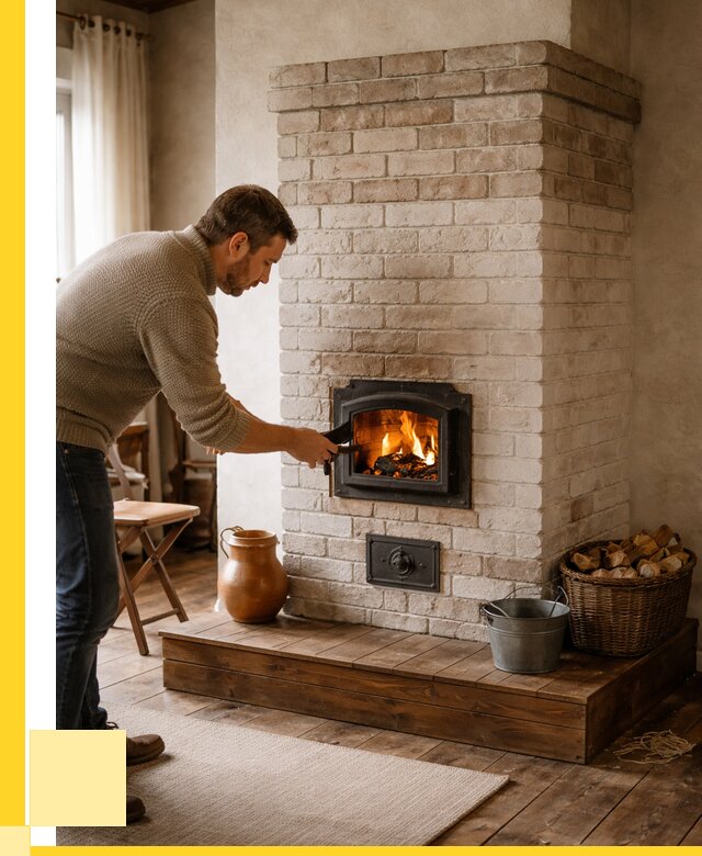 Печь голландка из кирпича в Муравленке от 91001 р. | ЭриданМрв