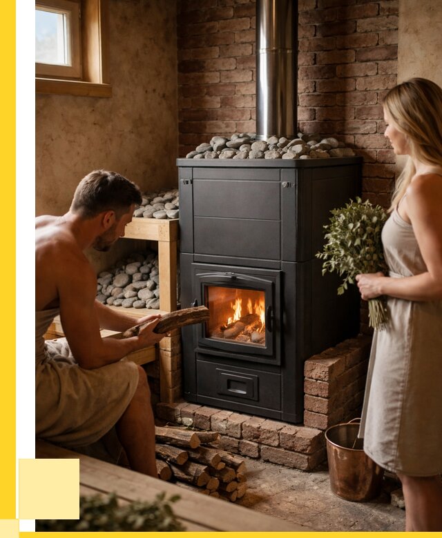 Кирпичная печь для бани на заказ в Муравленке от 58883 р. | ЭриданМрв