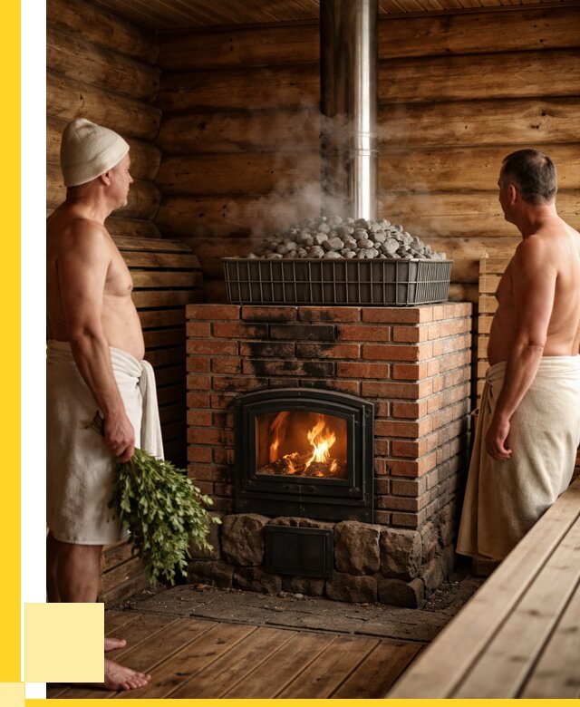 Печи для парной в Муравленке под ключ от 69589 р. - ЭриданМрв