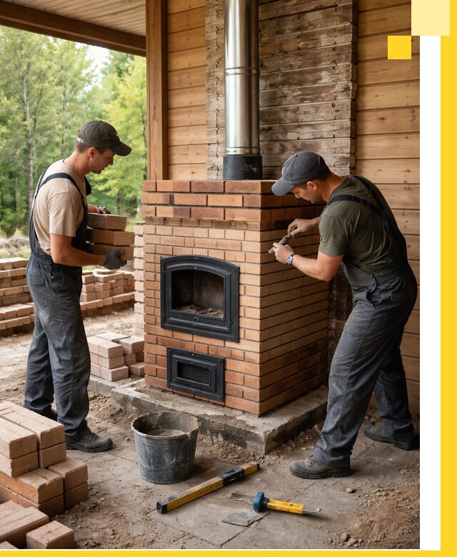 Производство и установка дачных печей под ключ в Муравленке