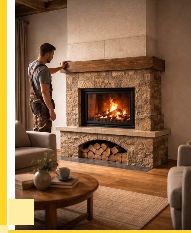 Печи камины для дома под ключ в Муравленке от 58883 р. | ЭриданМрв