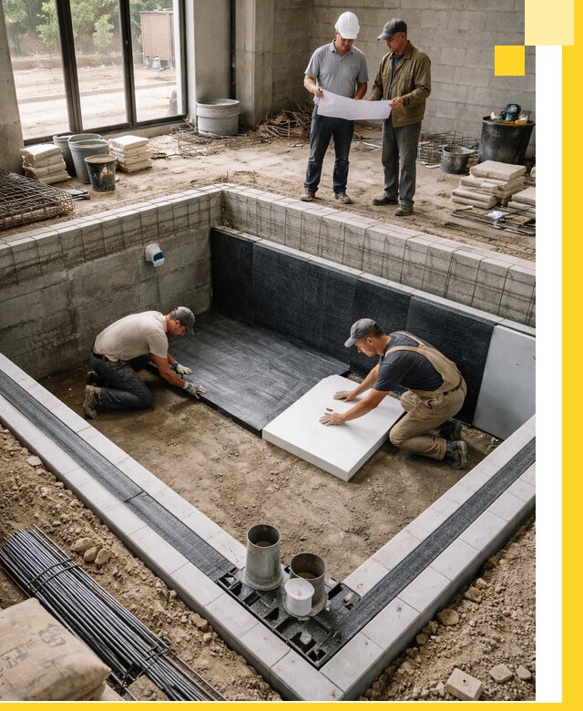 Проекты частных и общественных бассейнов под ключ в Муравленке