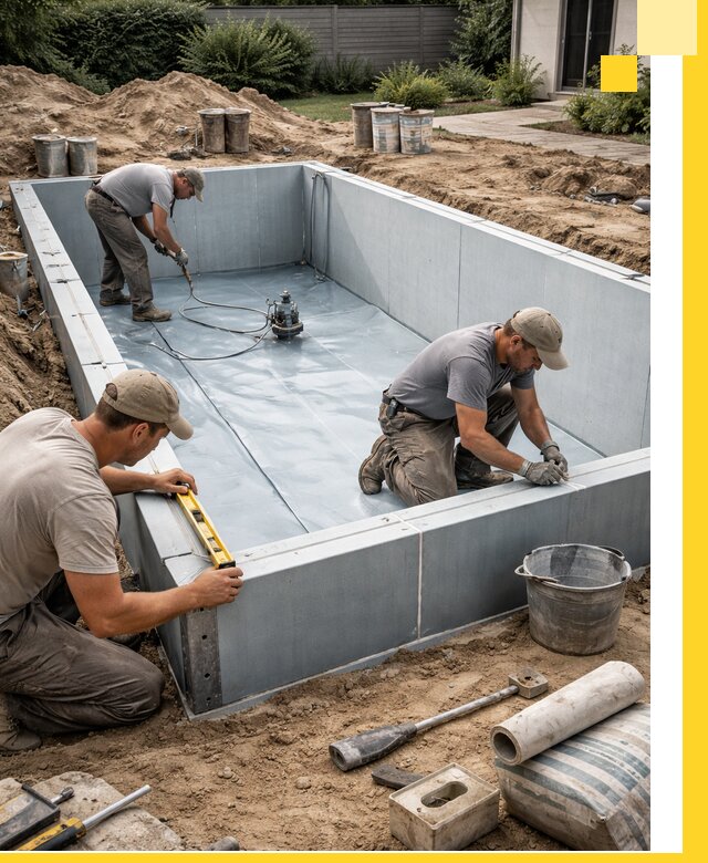 Профессиональный монтаж бассейнов под ключ в Муравленке с гарантией