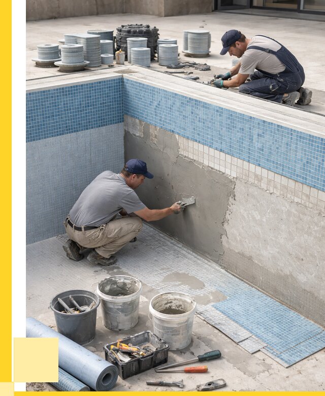 Ремонт и обслуживание бассейнов в Муравленке от 26765 р. | ЭриданМрв