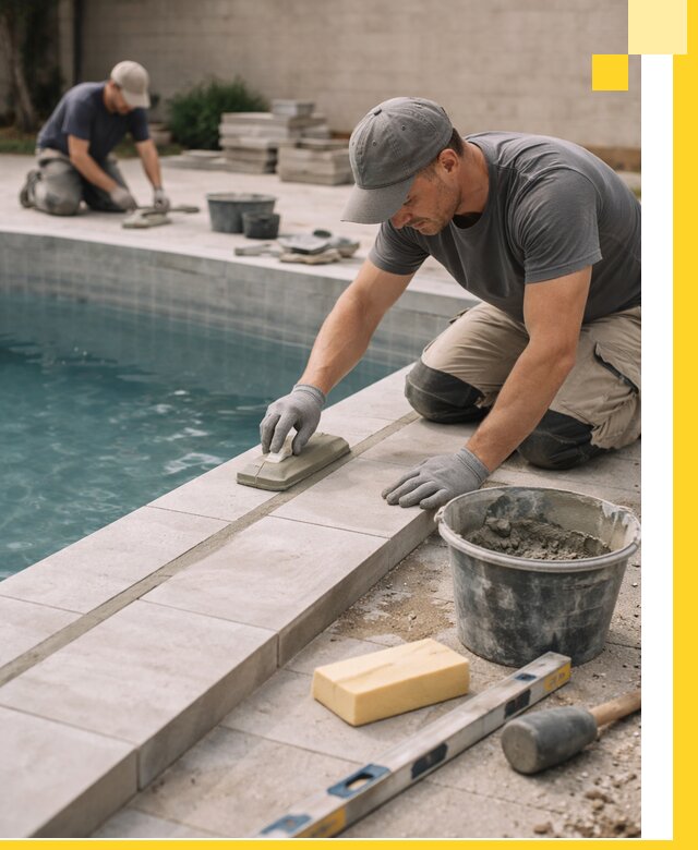 Отделка бассейнов в Муравленке: декоративная отделка и гидроизоляция