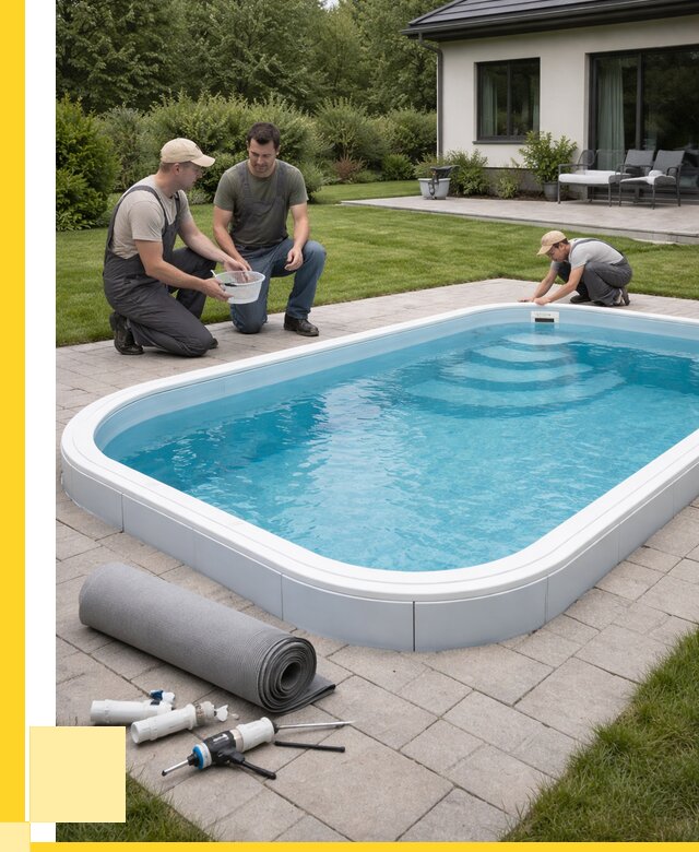 Пластиковый бассейн купить в Муравленке от 267650 р., ЭриданМрв