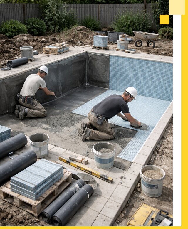 Проектирование и строительство стационарных бассейнов в Муравленке