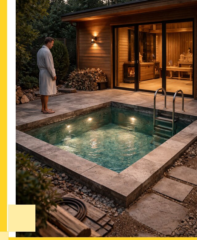 Бани с бассейном под ключ в Муравленке от 101707 р. | ЭриданМрв