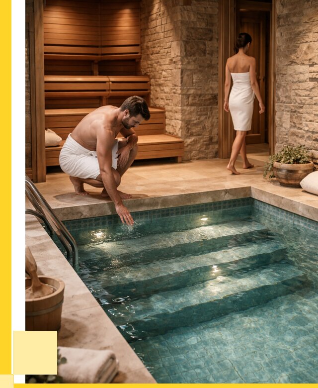 Сауна с бассейном под ключ в Муравленке от 128472 р., ЭриданМрв