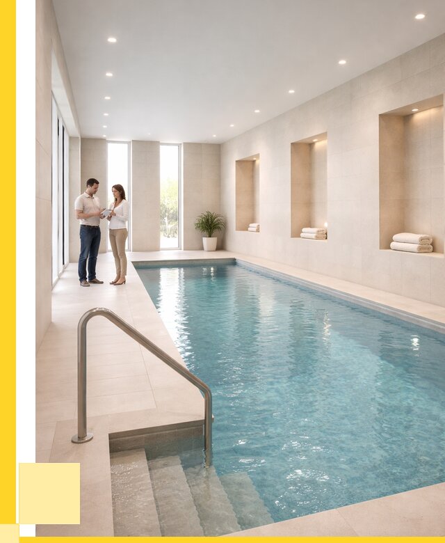 Бассейны в помещении под ключ в Муравленке от 1605900 р. | ЭриданМрв