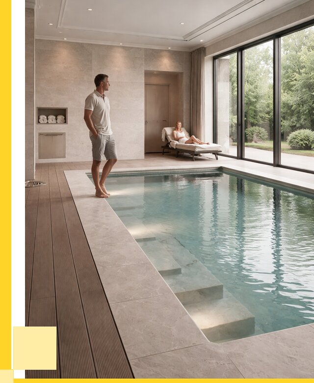 Бассейны в коттедже под ключ в Муравленке от 1284720 р. | ЭриданМрв