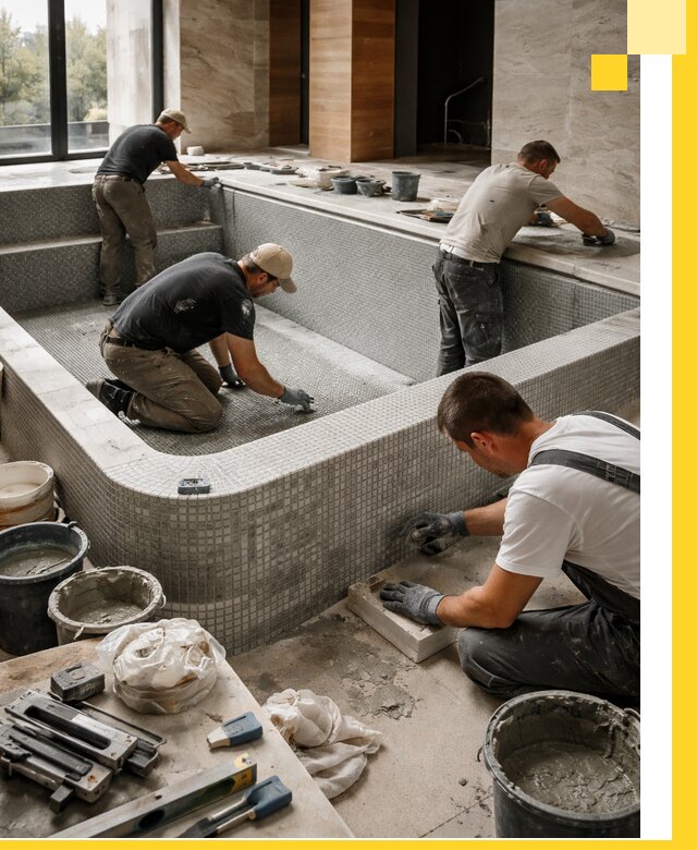 Строительство и установка СПА бассейнов под ключ в Муравленке