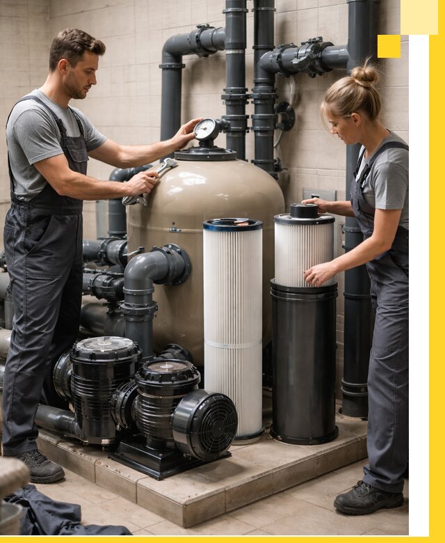 Фильтры и системы фильтрации для бассейнов в Муравленке