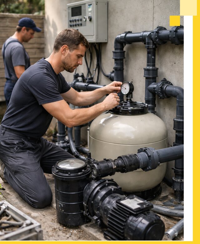 Поставка и монтаж фильтровального оборудования для бассейнов в Муравленке