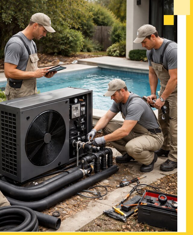 Проектирование и установка тепловых насосов для бассейнов в Муравленке