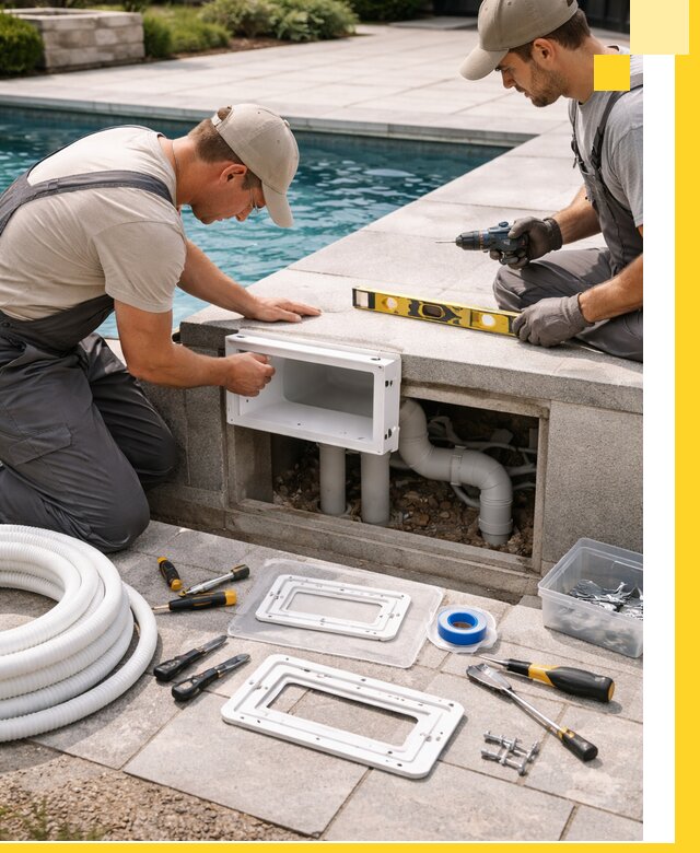 Поставка и установка скиммеров для бассейнов в Муравленке