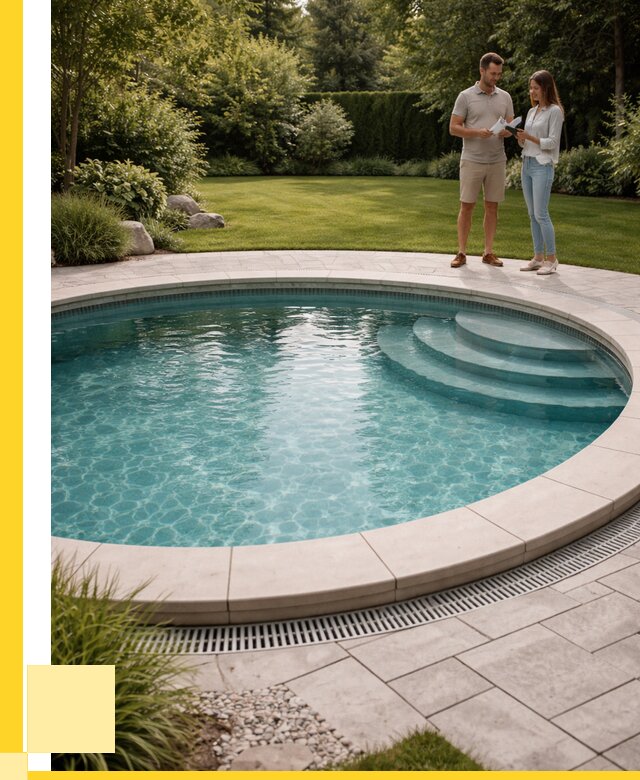 Круглые каркасные бассейны купить в Муравленке от 267650 р. | ЭриданМрв