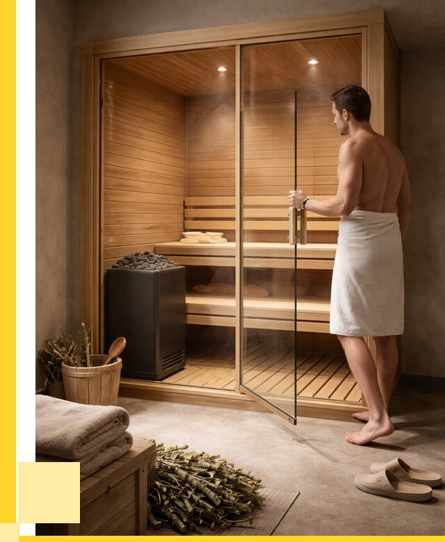 Купить мини сауны для дома в Муравленке от 74942 р. ЭриданМрв