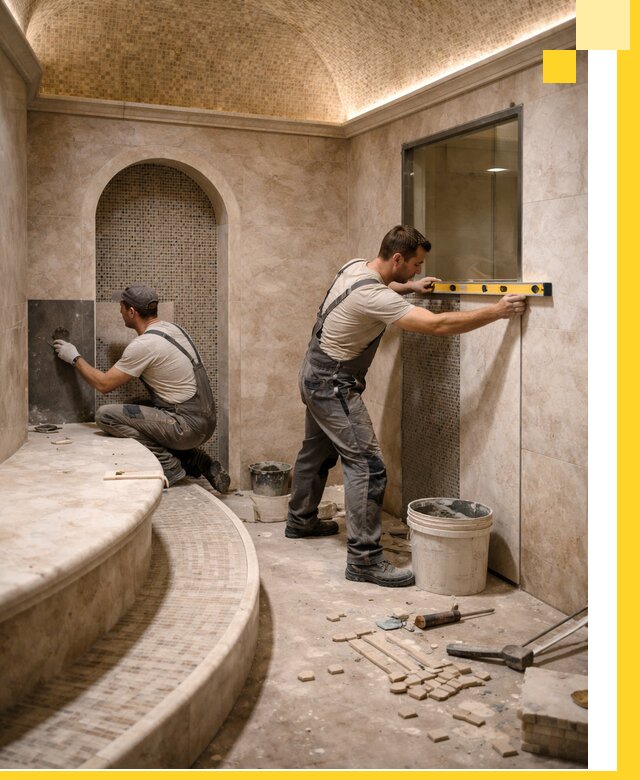 Проектирование и строительство саун с хамамом под ключ в Муравленке