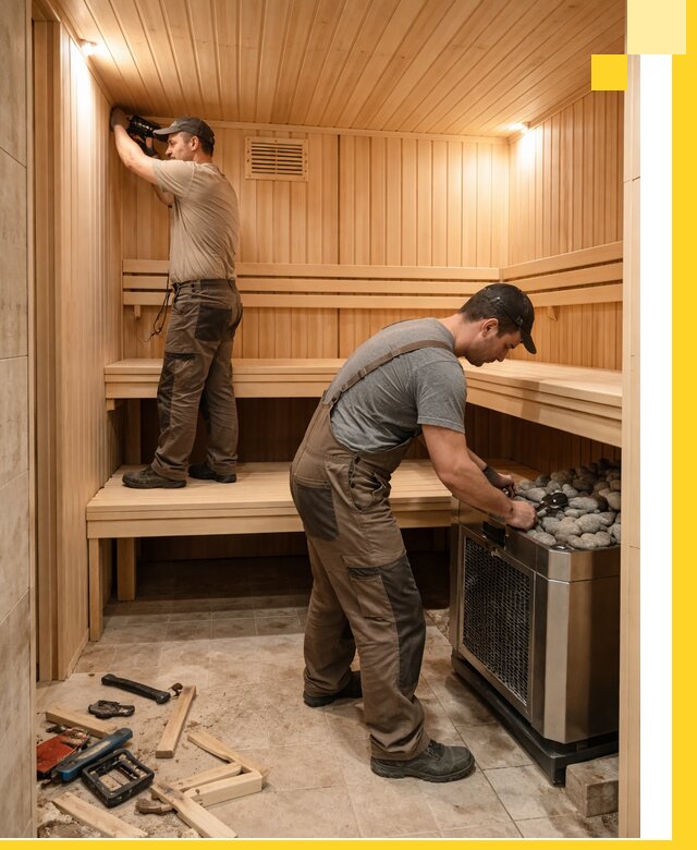 Купить сауну под ключ в Муравленке с монтажом и гарантией