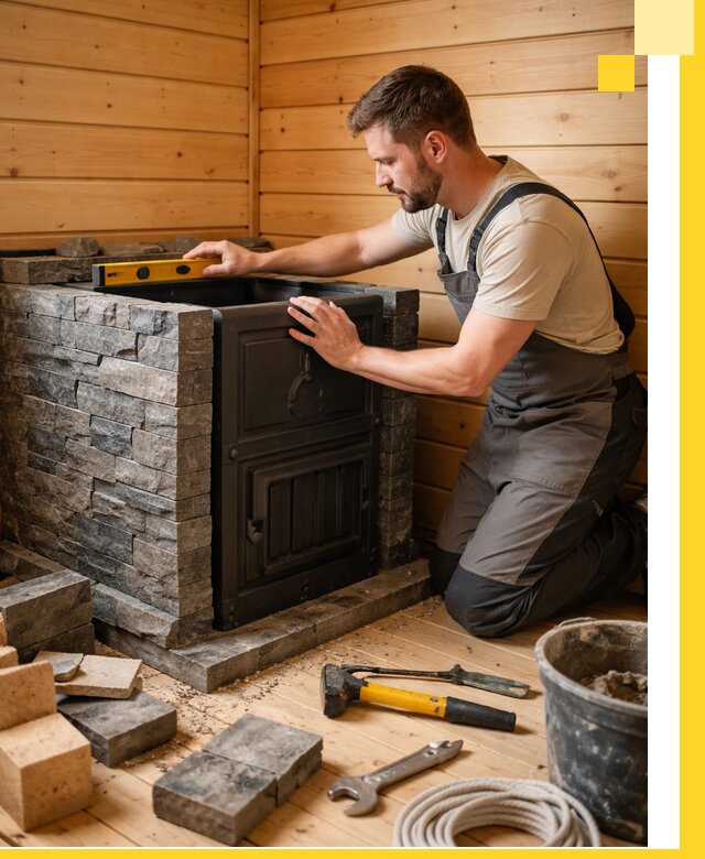 Производство и установка печей для саун под ключ в Муравленке