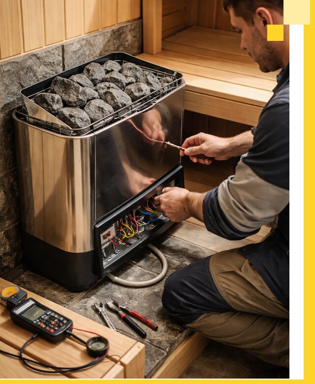 Продажа и установка электрокаменок для саун в Муравленке