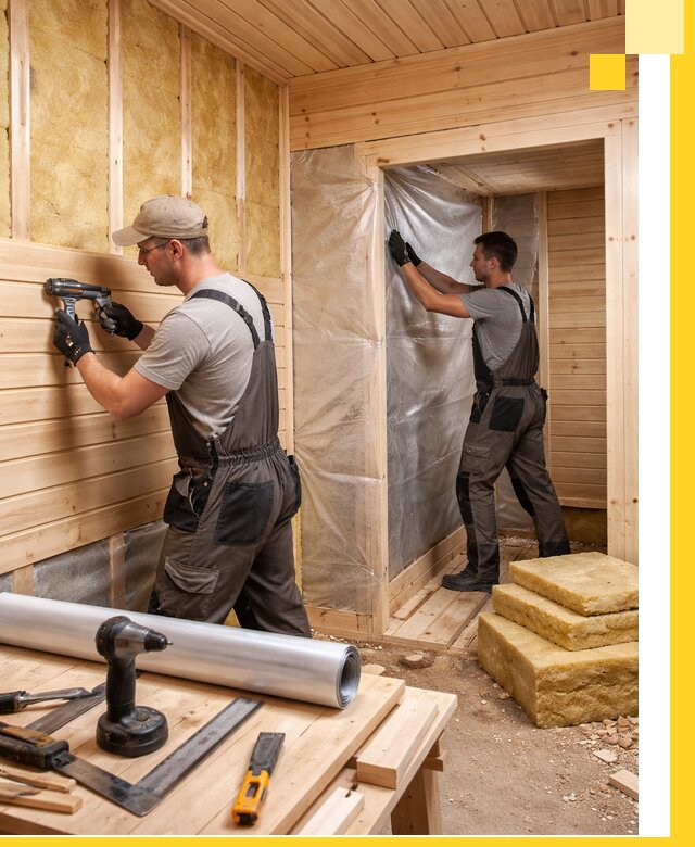 Бани под ключ в Муравленке с проектом и полным монтажом