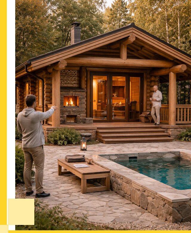 Проекты бань и хамам в Муравленке от 26765 р. | ЭриданМрв