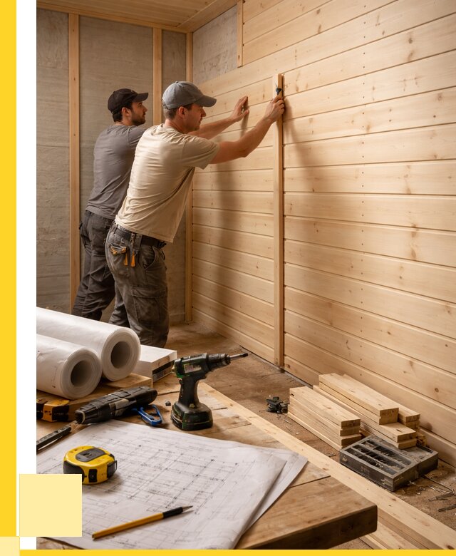 Обшивка бани вагонкой в Муравленке от 1285 р., ЭриданМрв