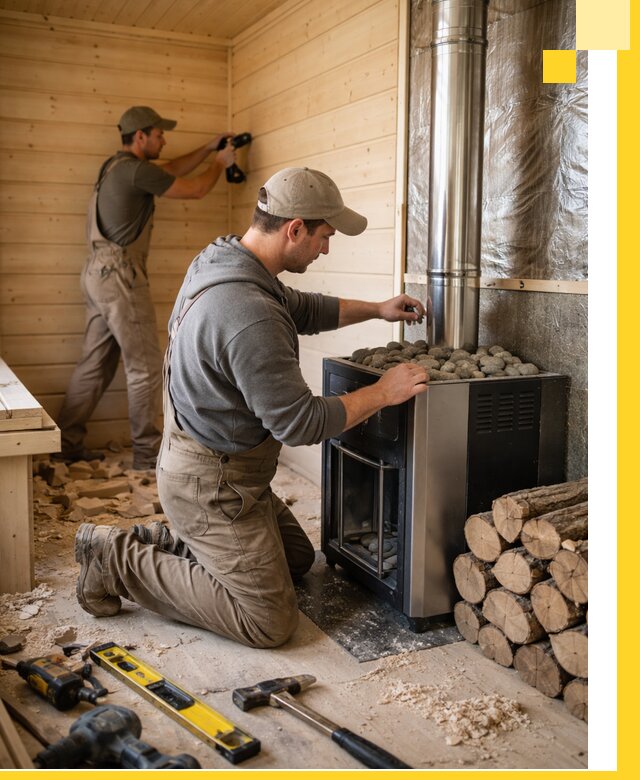 Строительство деревянных бань под ключ в Муравленке проекты и монтаж