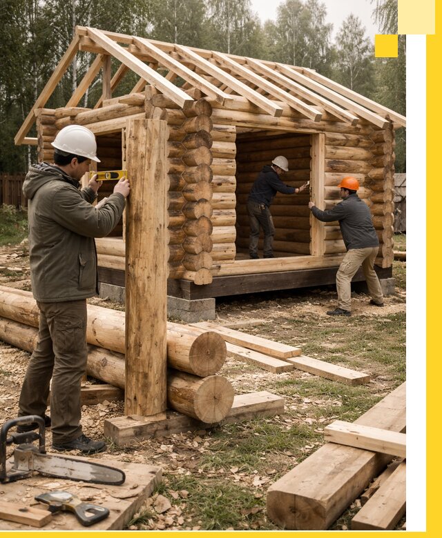 Строительство бань для дачи под ключ в Муравленке с доставкой и монтажом