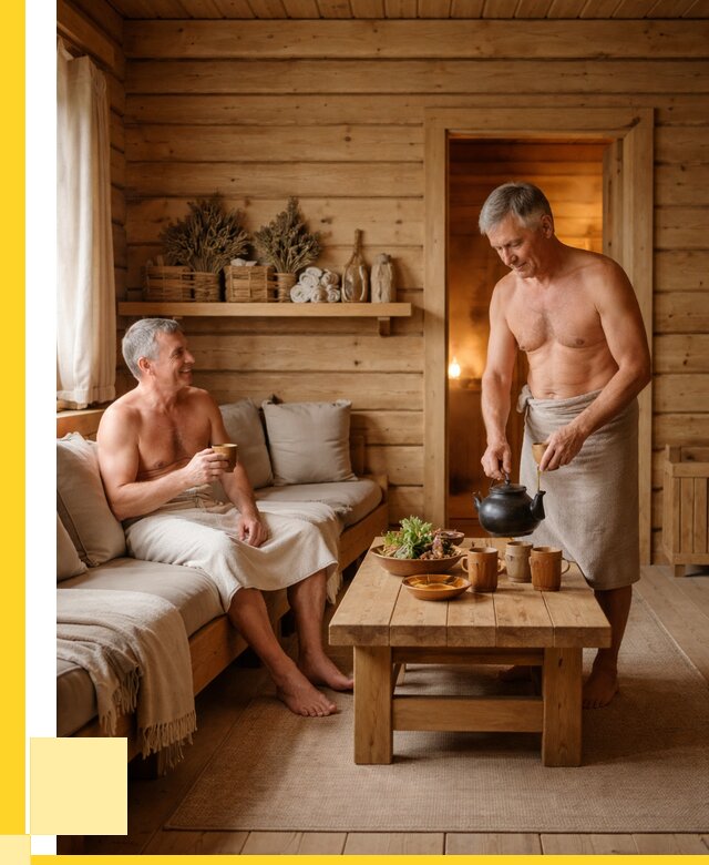 Бани с комнатой отдыха под ключ в Муравленке от 481770 р. | ЭриданМрв